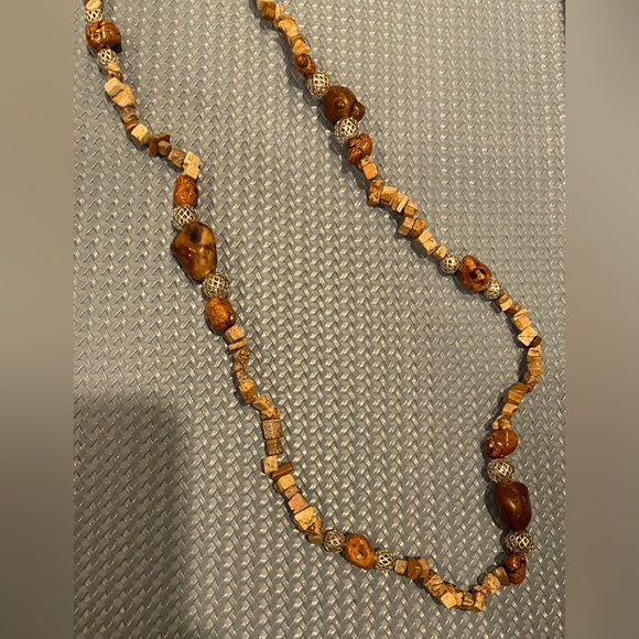 Vintage EsMor Gemstone Necklace - Picture 2 of 3
